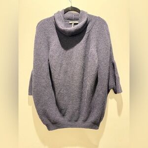 Oska 100% Wool Cozy Blue Women's Sweater